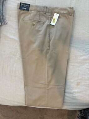 NWT Mens Cremieux Norfolk Chinos 34x30